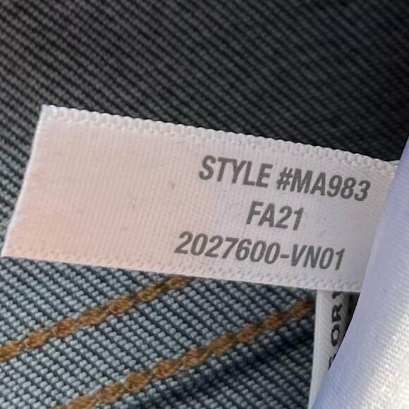 Madewell 10" High Rise Skinny Jean in Woodland Wash 29 - Picture 7 of 9